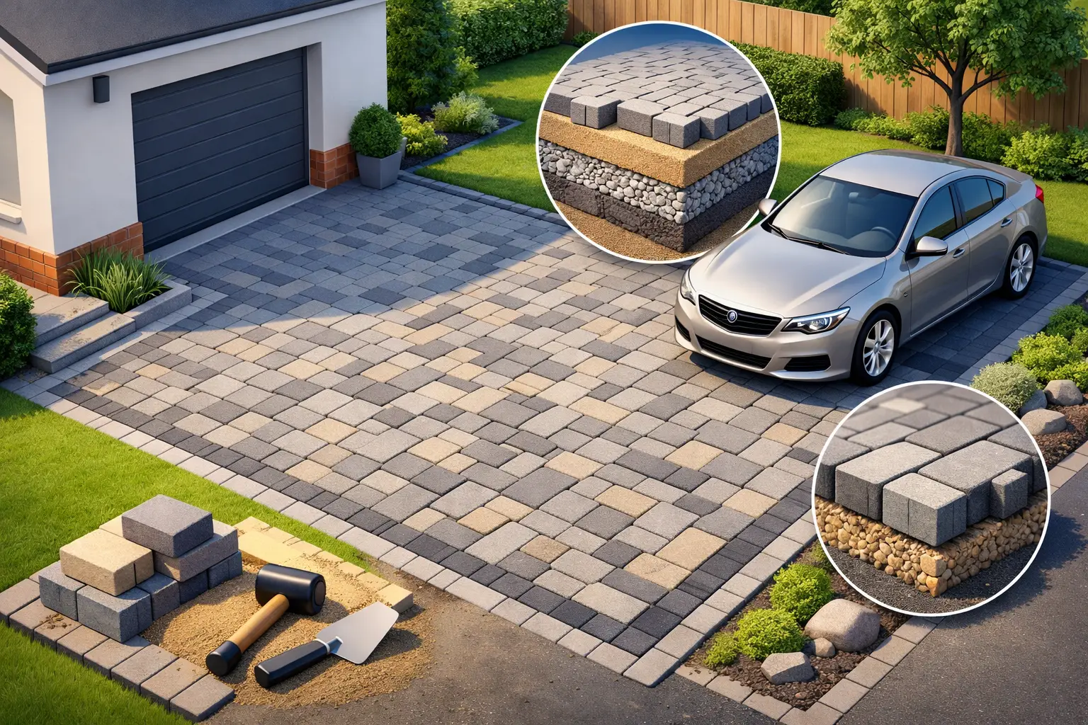 What Is a Monoblock Driveway? | North Lanarkshire Garden Care